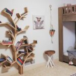 Custom built book shelf.